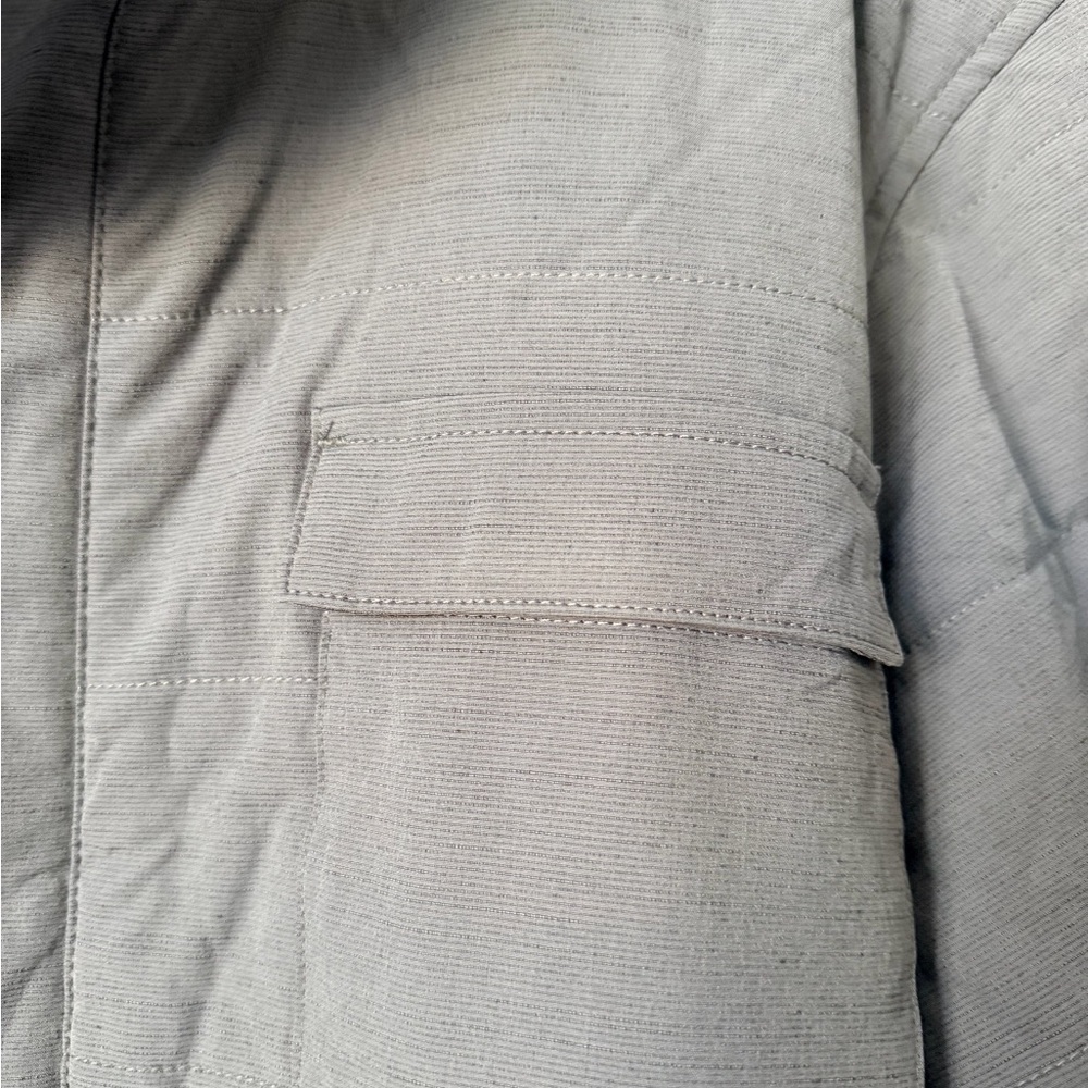 Travis Mathew Cabin in The Woods Jacket Mens Sz X-Large Heather Quiet Shade Gray - Picture 5 of 15
